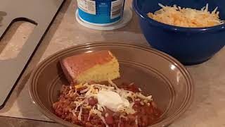 Simple Chili Beans Recipe [upl. by Shelia]