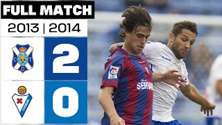 CD Tenerife  SD Eibar 20 20132014 PARTIDO COMPLETO [upl. by Tavi998]