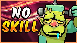 NO SKILL DECK LETS NOOBS BEAT CLASH ROYALE PROS [upl. by Levenson]