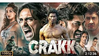 New Hindi Action Movie2024  Crakk Full Movie  Vidyut Jammwal Nora Fatehi fact amp review [upl. by Anerual17]