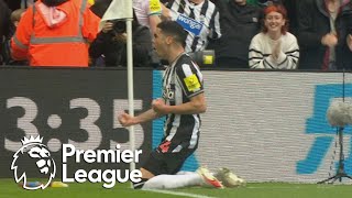 Miguel Almirons screamer gives Newcastle 10 lead over Burnley  Premier League  NBC Sports [upl. by Akenet]