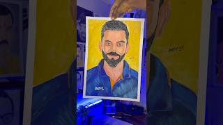 Virat kohli drawing 😊 drawing art rate artwork youtubeshorts [upl. by Sylvanus]