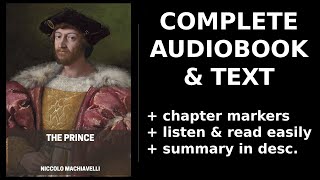 The Prince 👑 By Niccolo Machiavelli FULL Audiobook [upl. by Jessamine]