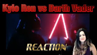 Kylo Ren vs Darth Vader  Force of Darkness REACTION [upl. by Sharl]