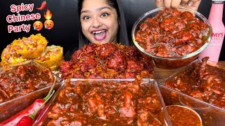 SPICY SPICY SPICY🌶️ CHICKEN SCHEZWAN NOODLESCHICKEN GRAVY LOLLIPOPCHILLI CHICKEN CHICKEN KATORI [upl. by Norvell70]