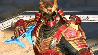 Halo Infinite  Yoroi Samurai Armor InGame Showcase  Fracture Tenrai Event [upl. by Lowndes788]