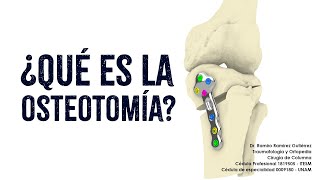 ¿Qué es la osteotomía [upl. by Ximenez]