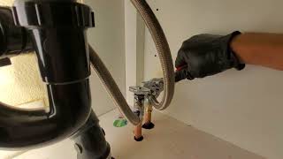 Propressing Male Adapters and Installing Angle Stops  Pasadena Plumbing Company [upl. by Ner]