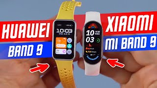 BÜYÜK KAPIŞMA Xiaomi Mi Band 9 vs Huawei Band 9 [upl. by Osithe]