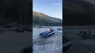 Funny Boat Fail shorts fail boat [upl. by Killy364]