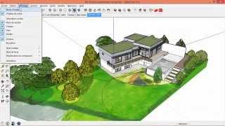 Présentation de Skalp pour SketchUp  coupes et hachures [upl. by Inamik805]