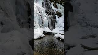 Bridesmaid Falls Franconia NH April 2020 [upl. by Erkan658]