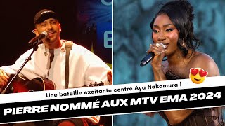 Pierre Garnier face à un défi de taille  nommé aux MTV EMA 2024 il affronte Aya Nakamura [upl. by Wendell]