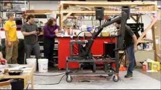 Project Hexapod Initial Leg Cart Testing [upl. by Georgeanna]