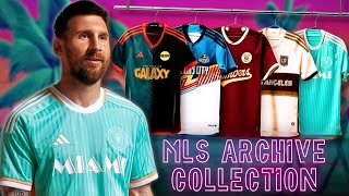 📼 MESSI se va RETRO con la MLS ARCHIVE COLLECTION de ADIDAS [upl. by Odidnac]