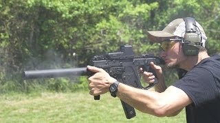 KRISS Vector CRB Carbine Review 45 ACP [upl. by Gahan]