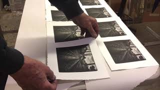 Mezzotint process by Doug Hunt HD 720p [upl. by Larrej942]