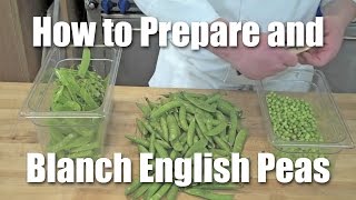 How to Prep English Peas [upl. by Noira]