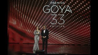 Sílvia Abril y Andreu Buenafuente abren los Goya 2019 [upl. by Bordie]