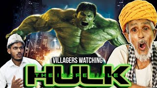 Villagers React to the Unbelievable Watching The Incredible Hulk for the First Time React 20 [upl. by Mehitable]