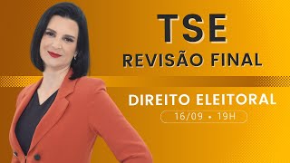 Revisão Final TSE  Direito Eleitoral Prof Nelma Fontana [upl. by Barclay]