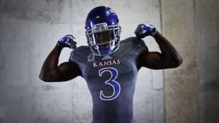 Kansas Football Unveils New Adidas Uniforms [upl. by Petulah983]