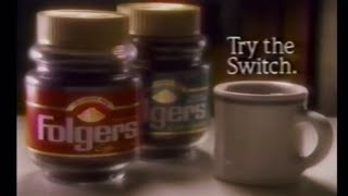 1990 Folgers Coffee Commercial [upl. by Bamford664]