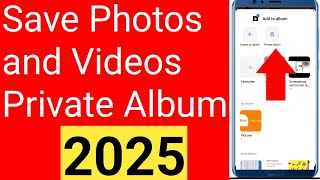 How to share photos or video in Redmi Private Album [upl. by Alim141]