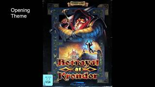 Betrayal At Krondor  Opening Theme [upl. by Gilcrest]