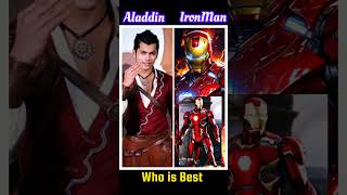 Aladdin 🆚 Iron Man trending shorts youtubeshorts shortvideo status avengers [upl. by Ernst]