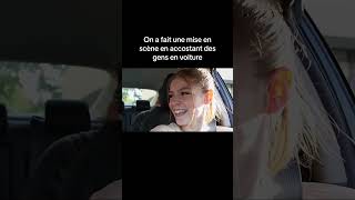 Vidéo complète sur ma chaîne ON ACCOSTE DES GENS EN VOITURE shorts voiture drole video YouTube [upl. by Aihseken779]