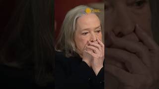 Kathy Bates learns she did thank her mother in her Oscars acceptance speech shorts [upl. by Ambrosine]