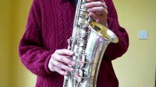 Vintage Henri Selmer Pennsylvania Special Alto Saxophone [upl. by Aelanna]