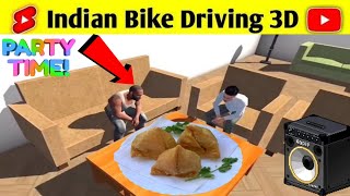 India Bike Driving 3D 🔥 new maps with someone party 🎉 shorts indianbikedriving3d gta gaming [upl. by Oniotna]