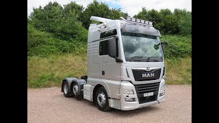 2017 67 MAN TGX 26 500 XXL Euro 6 6x2 Mid Lift Tractor Unit ET67ZJJ [upl. by Saiasi]