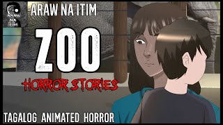 Zoo Horror Stories  Tagalog Animated Horror Stories  True Horror Stories [upl. by Allyn]