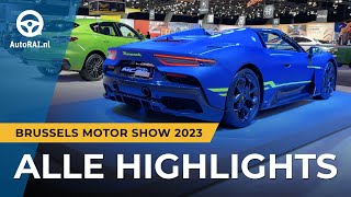 Brussels Motor Show 2023 ALLE HIGHLIGHTS  AutoRAI TV [upl. by Irreg]