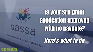 What To Do When SRD Grant Approved With No Pay Date  Careers Portal [upl. by Darrill]