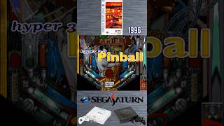 HYPER 3D PINBALL retro games gamer retrogames nostalgia 80s 90s sega pinball saturn [upl. by Asfah]