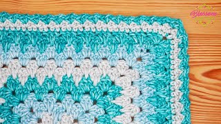 Easiest Crochet Border  Prettier than the name suggests VERY simple beginner friendly Crochet [upl. by Aitnahs]