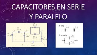 Capacitores en serie y paralelo [upl. by Ffoeg]