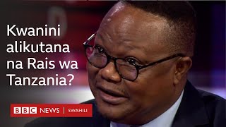 Tundu Lissu azungumzia kikao chake na Rais Samia Suluhu wa Tanzania [upl. by Elayne]