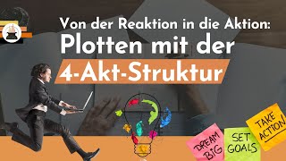 Von der Reaktion in die Aktion Plotten mit der 4AktStruktur mit neuer Zeilenschlingerin [upl. by Osyth]