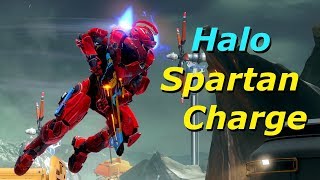 Halo 5  Rebalance Spartan Charge amp Thrust [upl. by Llehsar744]