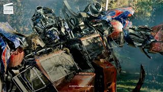 Transformers  La Revanche  Optimus Prime est tué CLIP HD [upl. by Ylrahc771]