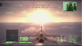 Ace Combat 6 Fires of Liberation  Sipli Field  F16 Windhover Skin Run [upl. by Leena]