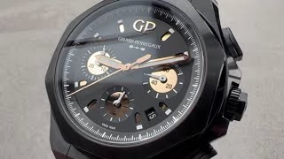 GirardPerregaux Laureato Absolute Gold Fever Chronograph 8106021492FH3A GirardPerregaux Review [upl. by Yelram851]