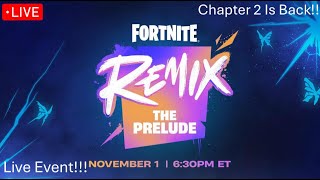 Fortnite Chapter 2 Remix Live Event And Downtime Countdown [upl. by Atirat]