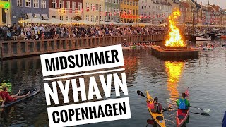 Nordic tradition Copenhagen Denmark MidsummerSankt Hans [upl. by Tandi322]