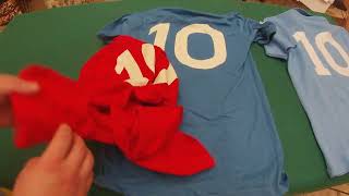 Maglia del Napoli di Maradona stagione 8788 [upl. by Tresa]